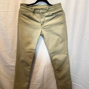 Levi's Tan Bootcut Jeans Versatile Style